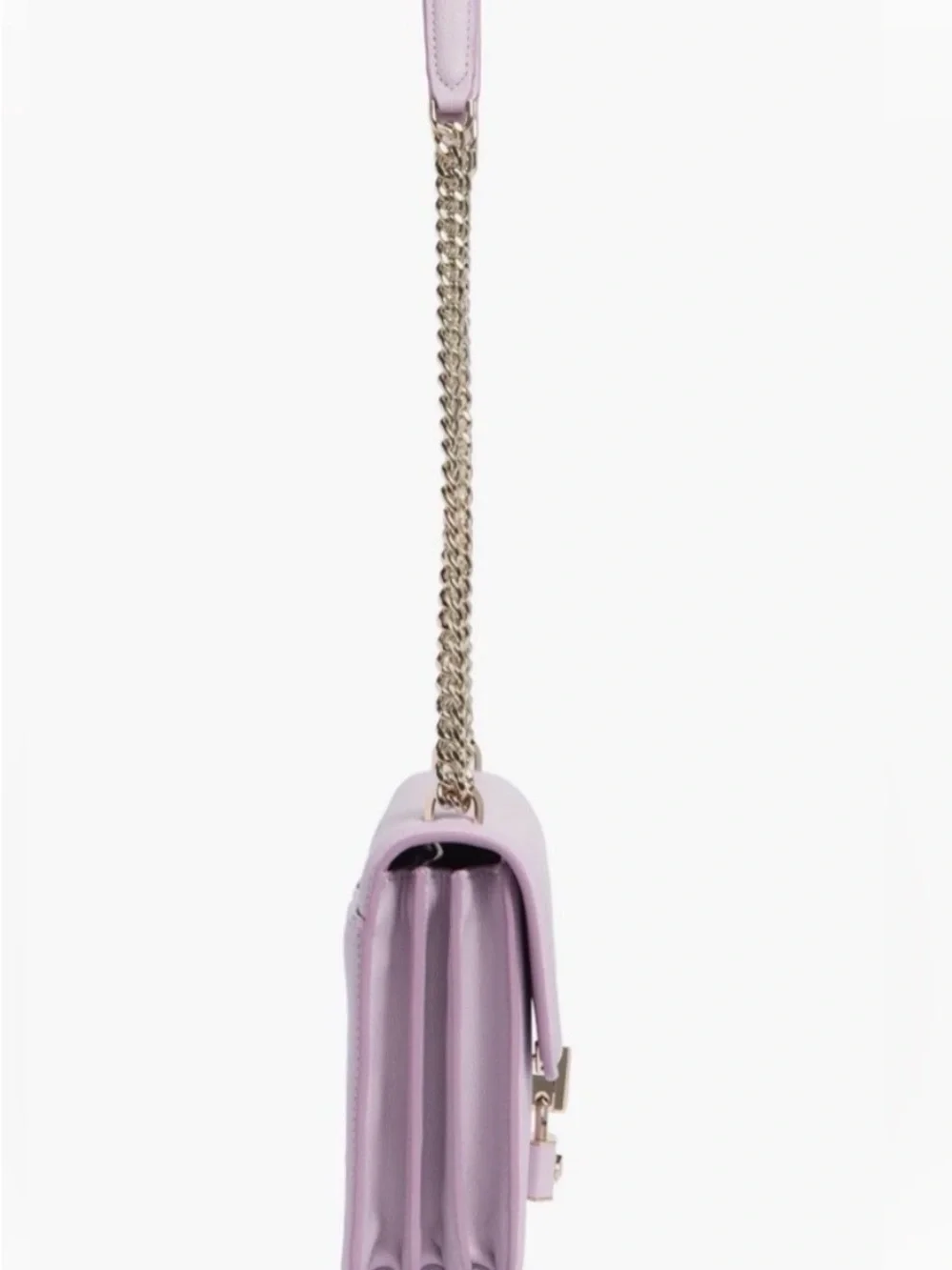 kate spade Lilac Crossbody with Gold Chain Strap